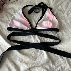 bikini wrap around top